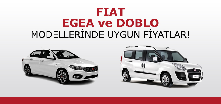 Fiat Egea ve Doblo modellerinde çok uygun fiyatlar İpeksoy Filo'da! %>